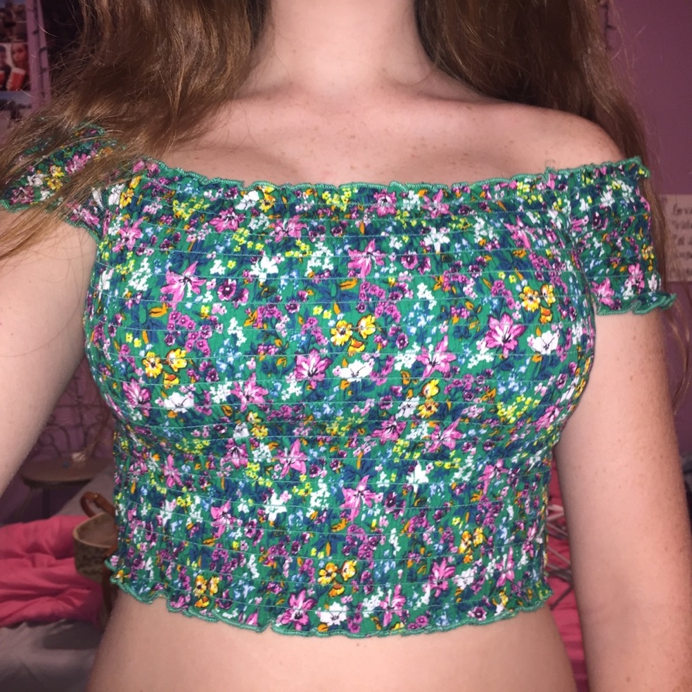 Floral Crop top